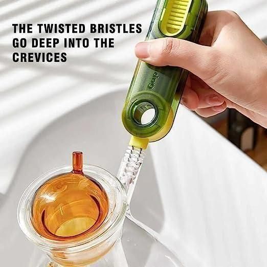 3 in 1 Multifunctional Bottle Gap Cleaner Brush
